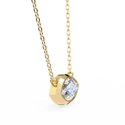 Yellow Gold-Opal Solitaire Pendant Lab Diamond_view=3DV