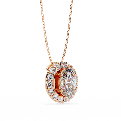 Pink Gold-Astral Solitaire Pendant Lab Diamond_view=3DV