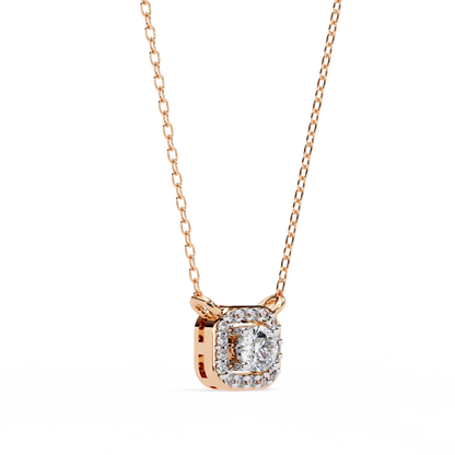 Pink Gold-Jade Solitaire Pendant Lab Diamond_view=3DV