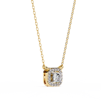 Yellow Gold-Jade Solitaire Pendant Lab Diamond_view=3DV