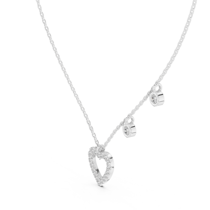 White Gold-Aries Pendant Lab Diamond_view=3DV