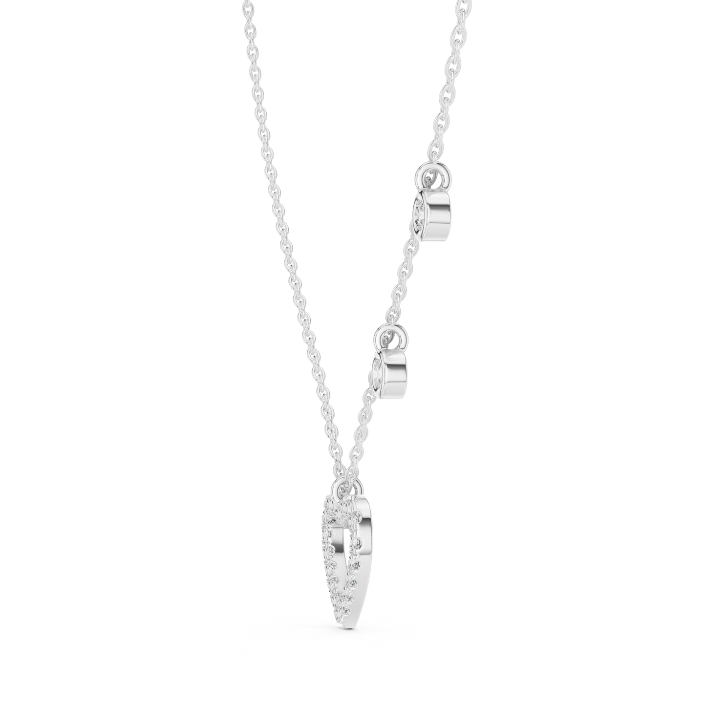 White Gold-Aries Pendant Lab Diamond_view=SIDE