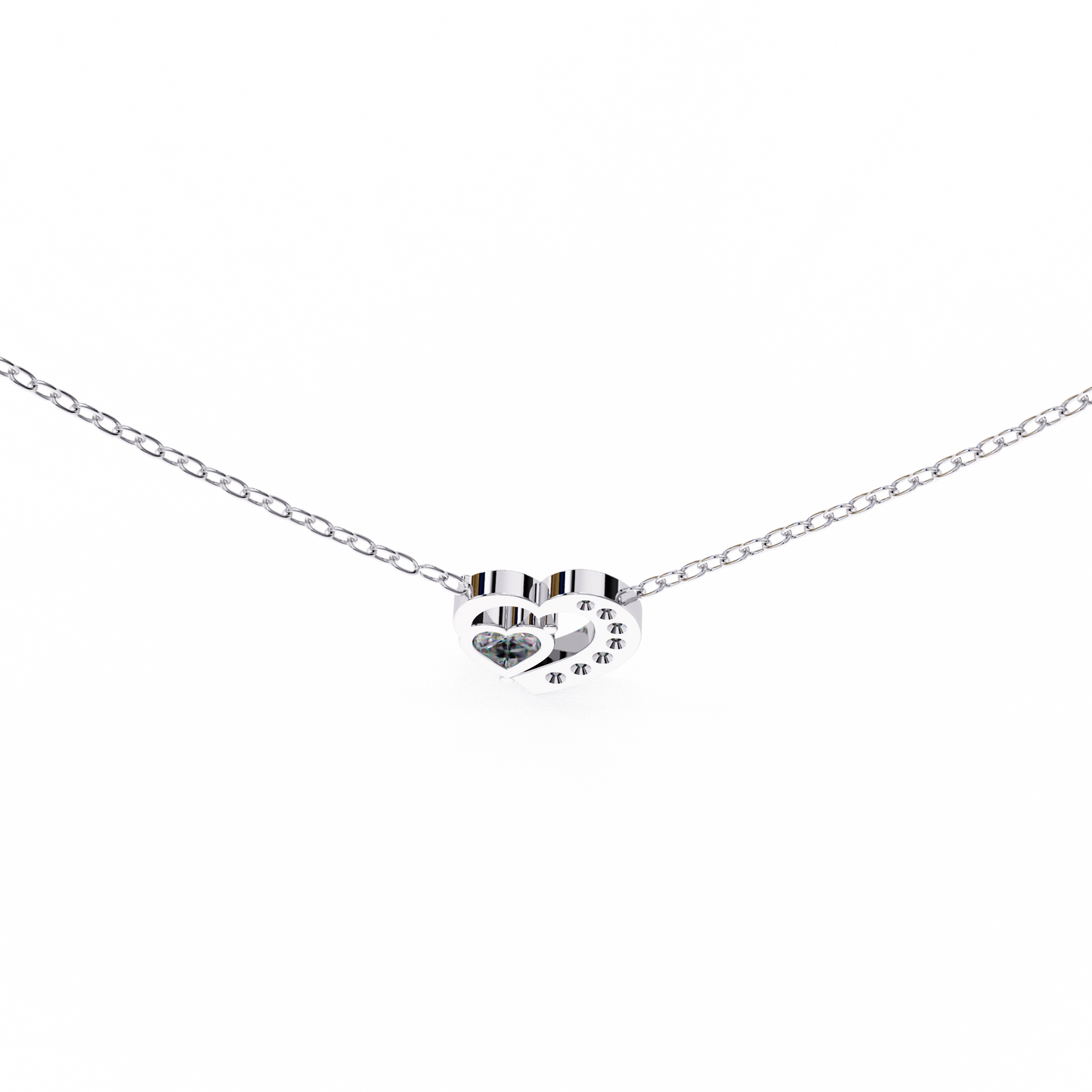 White Gold-Capella Pendant Lab Diamond_view=BACK