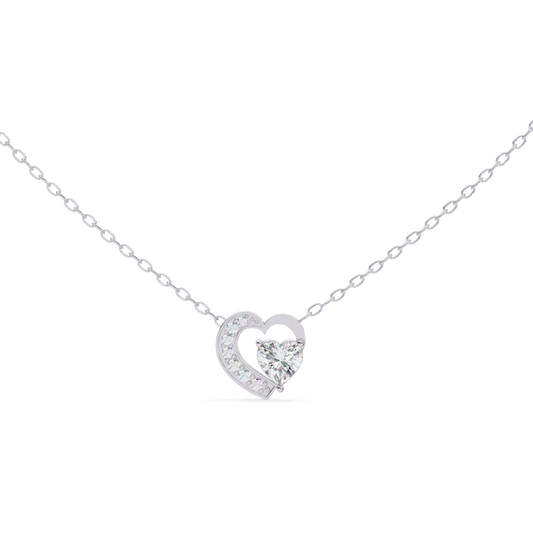 White Gold-Capella Pendant Lab Diamond_view=TOP