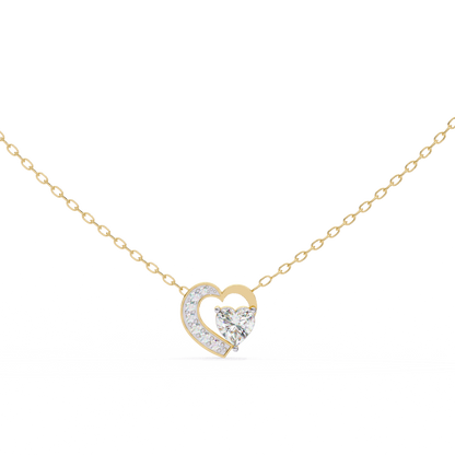 Yellow Gold-Capella Pendant Lab Diamond_view=TOP