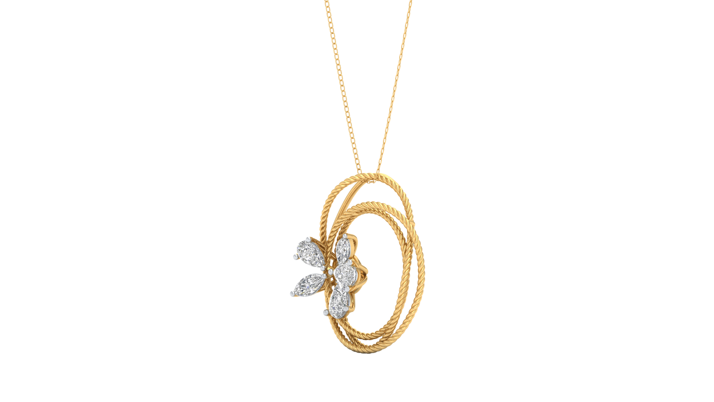 Yellow Gold-Ethereal Lab-Grown Diamond Pendant_view=3DV
