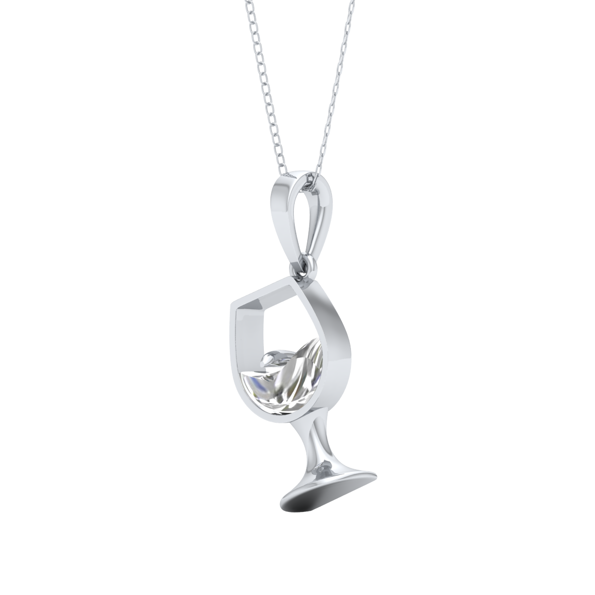 White Gold-Celestial Elegant Lab-Grown Diamond Pendant_view=3DV