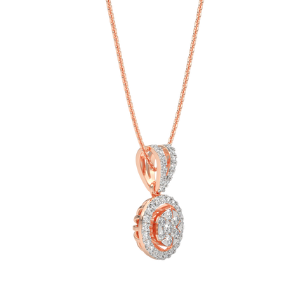 Pink Gold-Celestial Arc Contemporary Lab-Grown Diamond Pendant_view=3DV