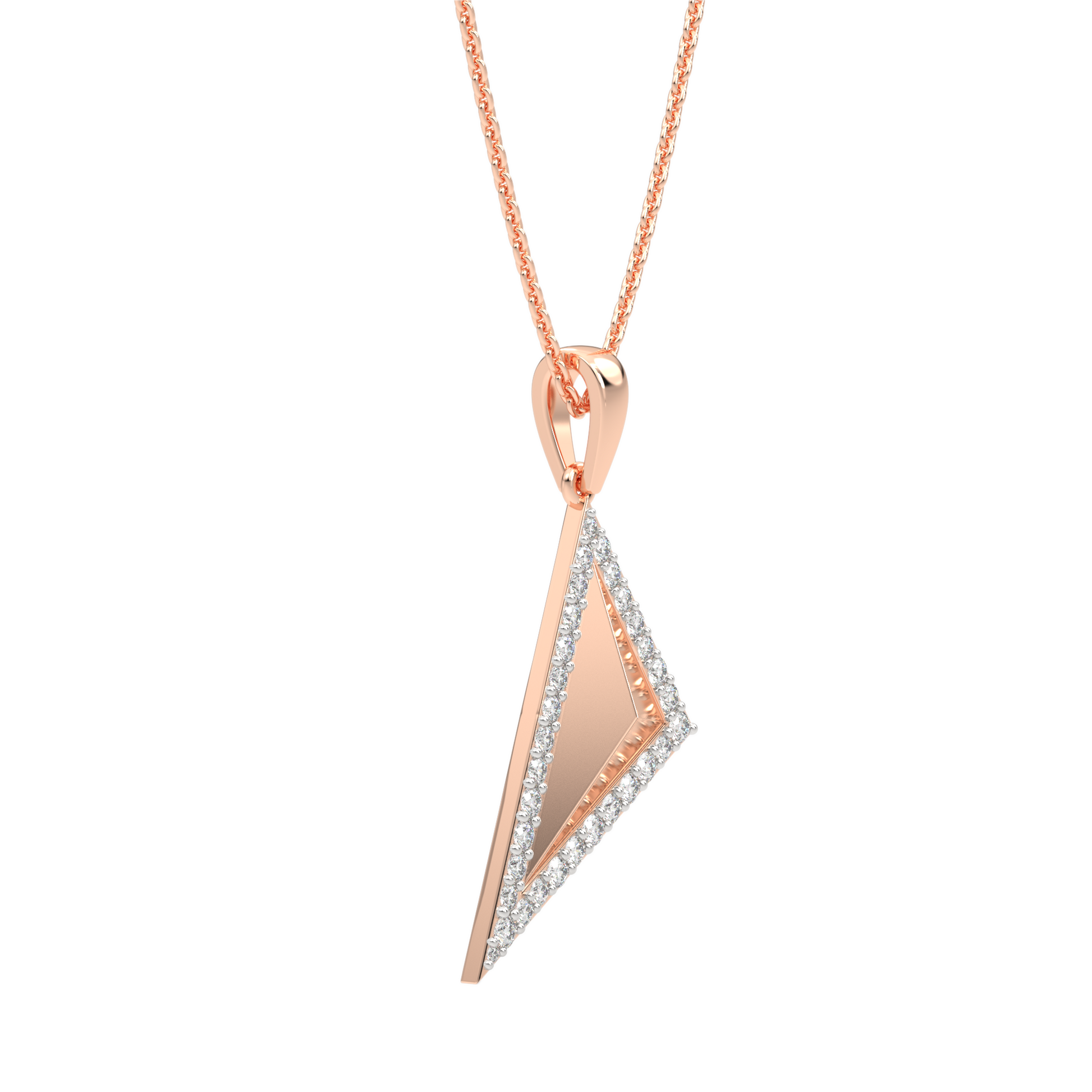 Pink Gold-Aurora Lab-Grown Diamond Pendant_view=3DV