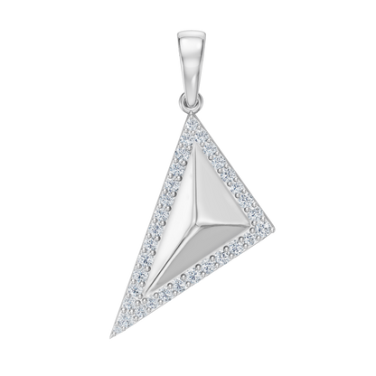 White Gold-Triad Pendant_view=FRONT