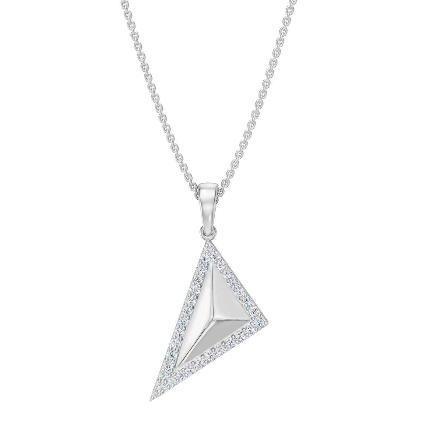 White Gold-Triad Pendant_view=TOP