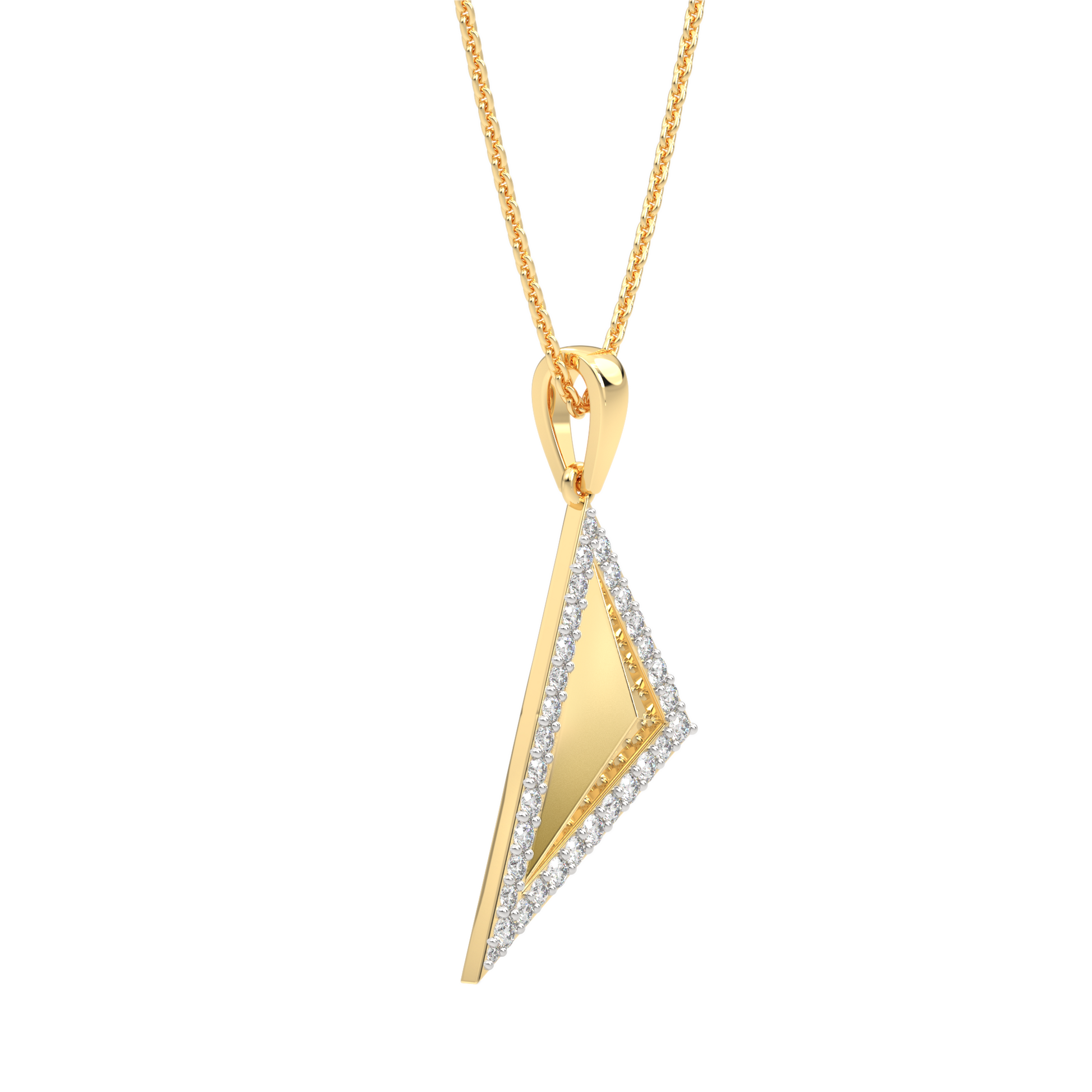Yellow Gold-Aurora Lab-Grown Diamond Pendant_view=3DV