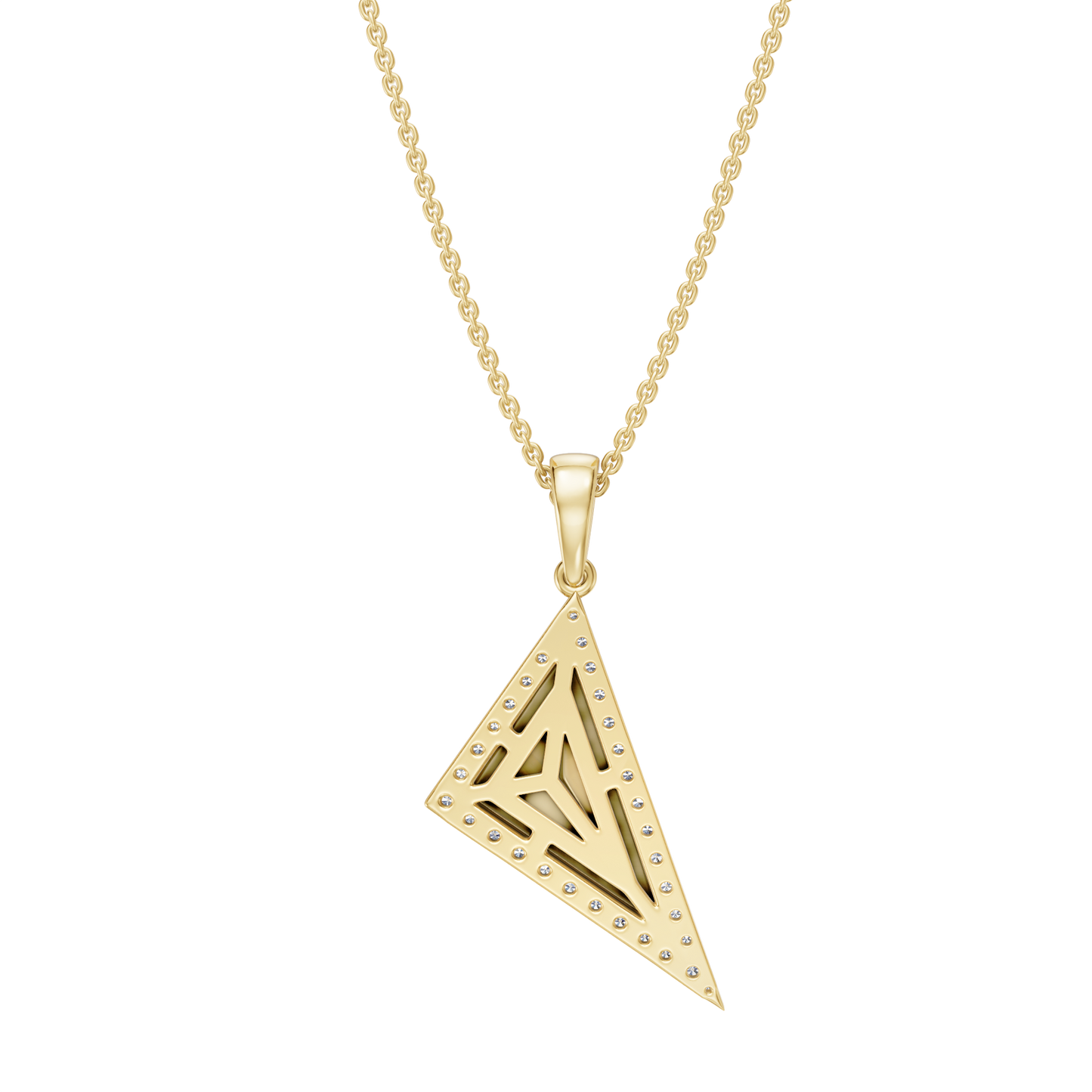 Yellow Gold-Triad Pendant_view=BACK