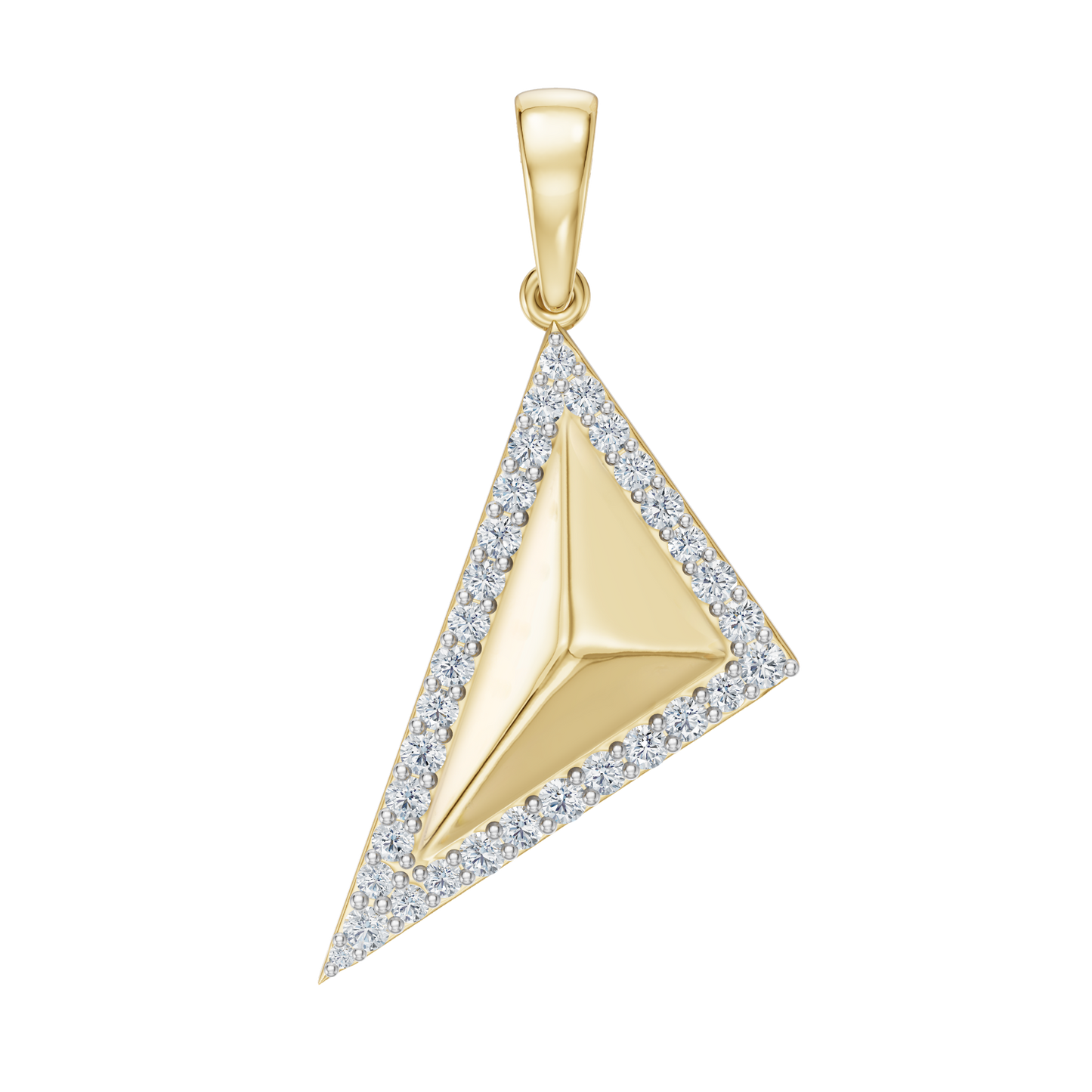 Yellow Gold-Triad Pendant_view=FRONT
