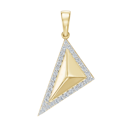 Yellow Gold-Triad Pendant_view=FRONT