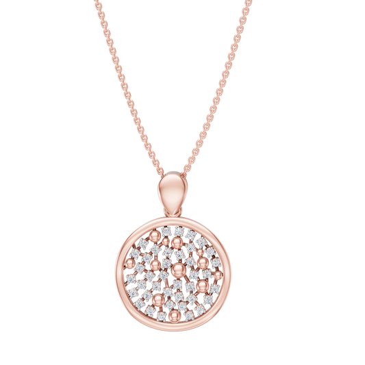 Pink Gold-Atom Pendant_view=TOP