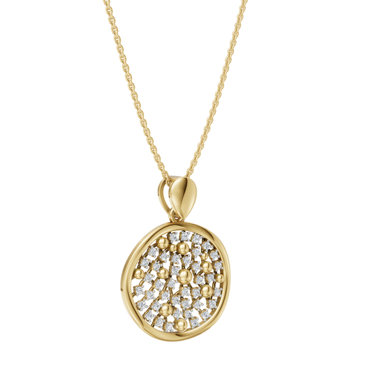 Yellow Gold-Atom Pendant_view=3DV