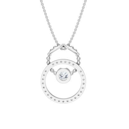 White Gold-Mermaid Link Pendant_view=BACK
