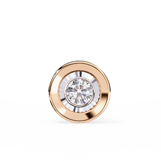 Pink Gold-Io Solitaire Pendant Lab Diamond_view=FRONT