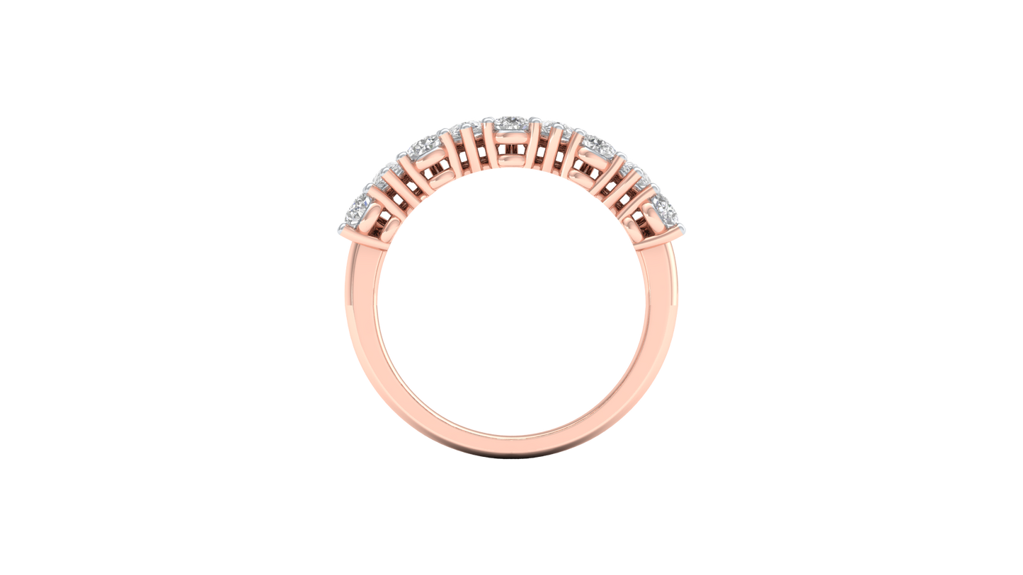 Pink Gold-Nova Lab-Grown Diamond Engagement Ring_view=FRONT