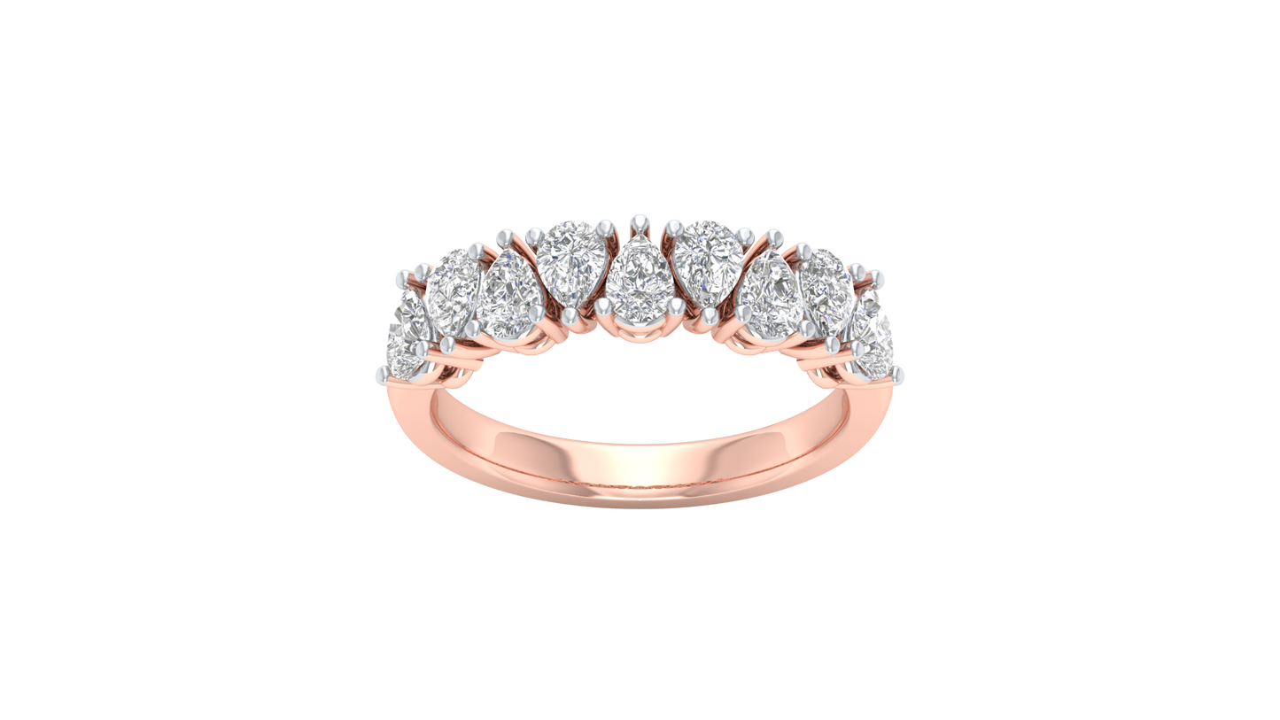 Pink Gold-Nova Lab-Grown Diamond Engagement Ring_view=TOP