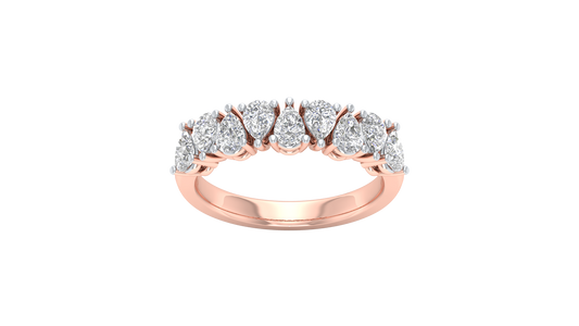 Pink Gold-Nova Lab-Grown Diamond Engagement Ring_view=TOP
