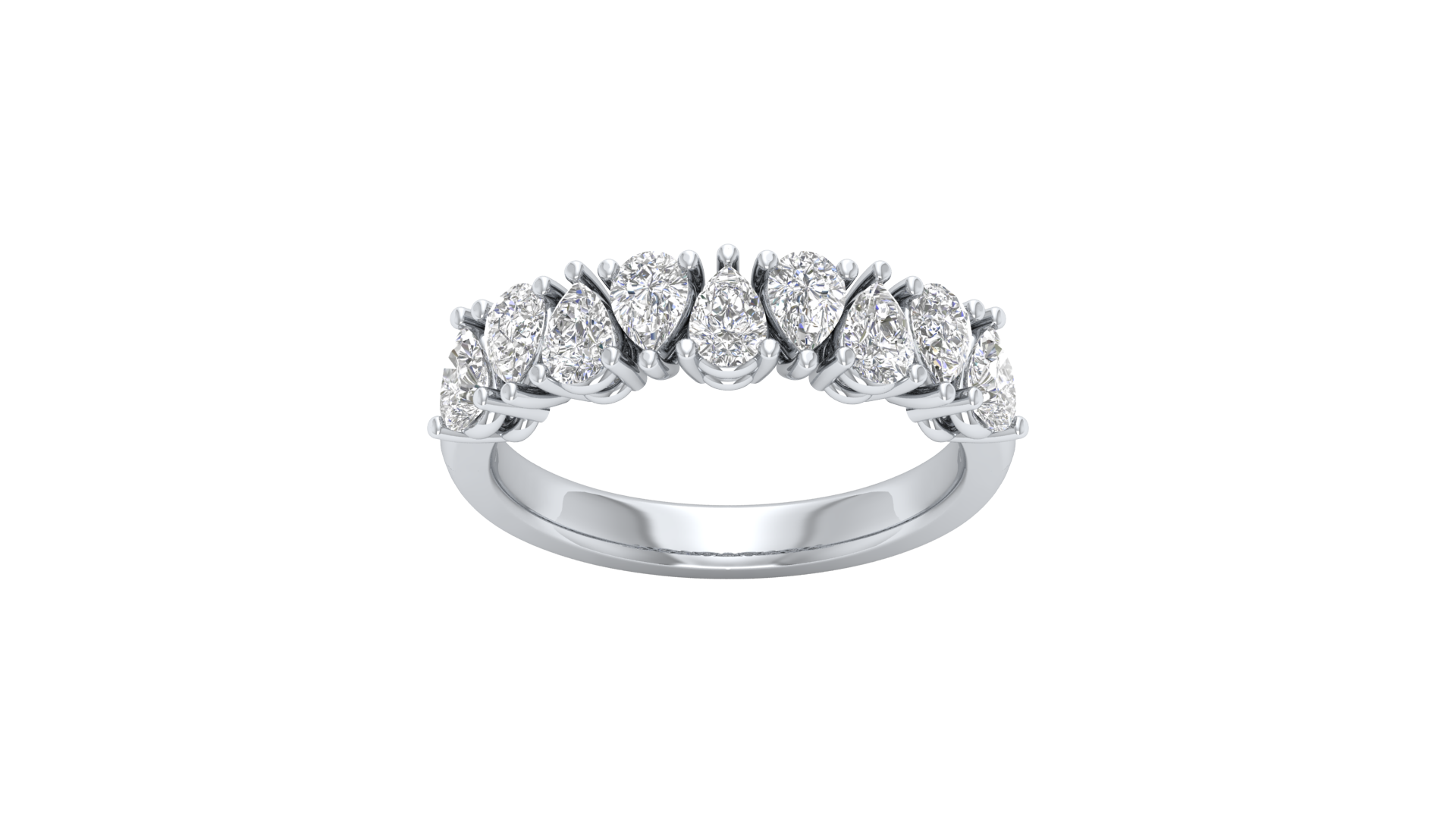 White Gold-Nova Lab-Grown Diamond Engagement Ring_view=TOP