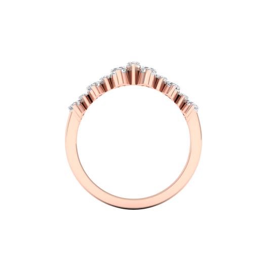 Pink Gold-Harmony Lab-Grown Diamond Engagement Ring_view=FRONT