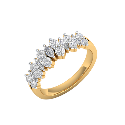 Yellow Gold-Harmony Lab-Grown Diamond Engagement Ring_view=3DV