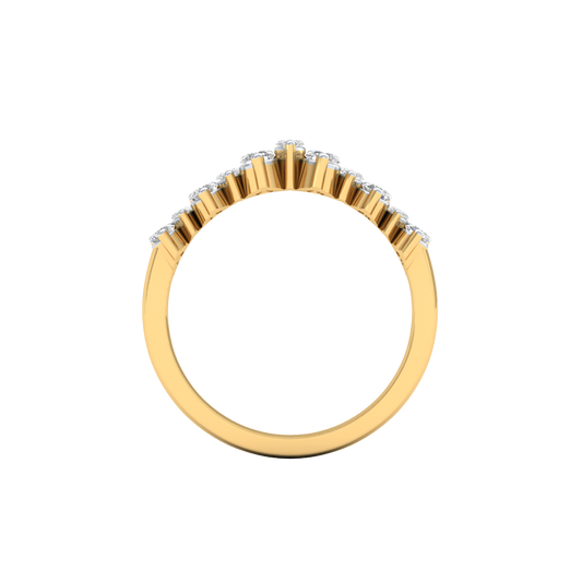 Yellow Gold-Harmony Lab-Grown Diamond Engagement Ring_view=FRONT