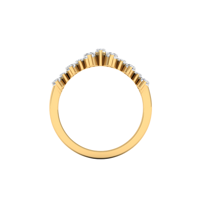 Yellow Gold-Harmony Lab-Grown Diamond Engagement Ring_view=FRONT