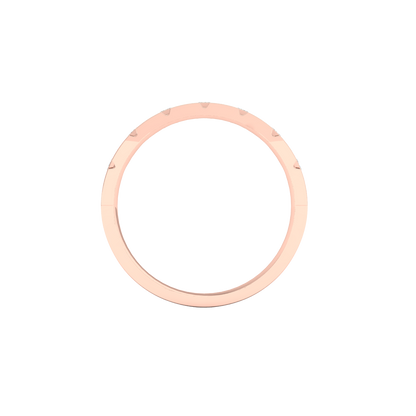 Pink Gold-Fortitude Statement Lab-Grown Diamond Engagement Ring_view=FRONT