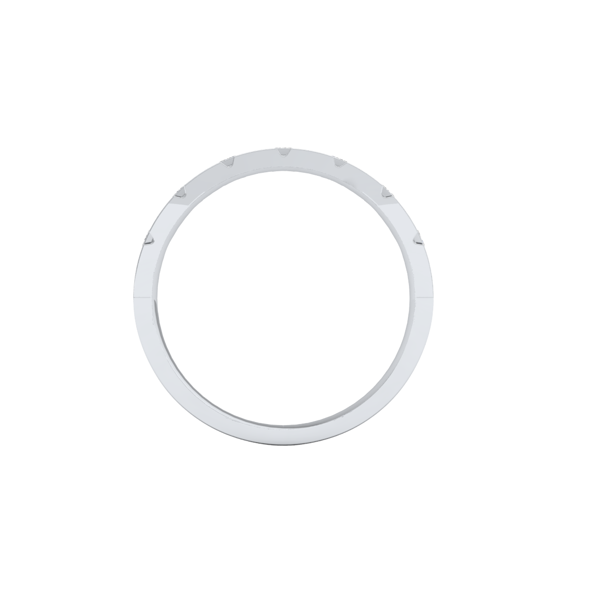 White Gold-Fortitude Statement Lab-Grown Diamond Engagement Ring_view=FRONT