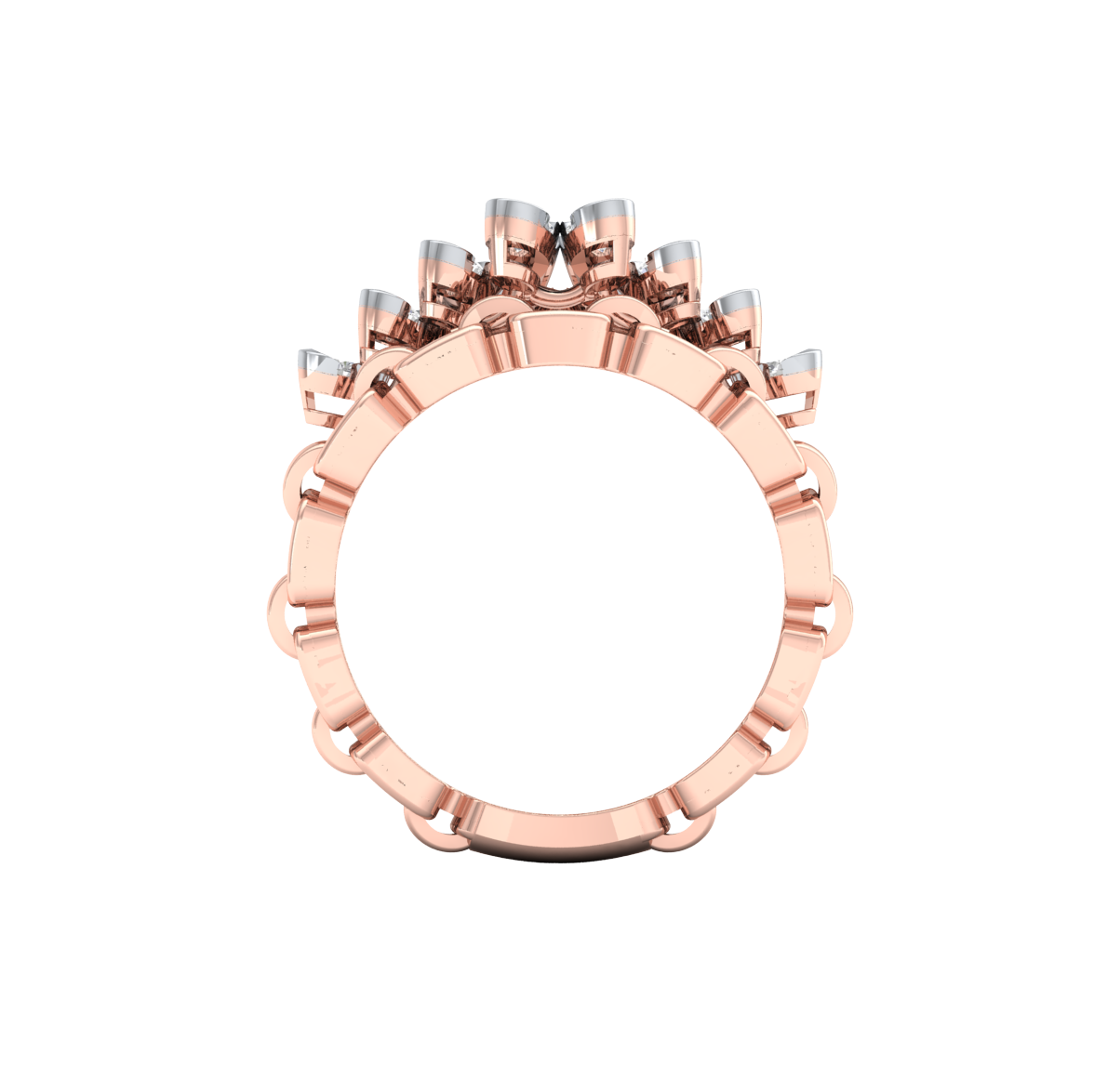 Pink Gold-Sirius Lab-Grown Diamond Engagement Ring_view=FRONT