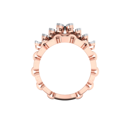 Pink Gold-Sirius Lab-Grown Diamond Engagement Ring_view=FRONT