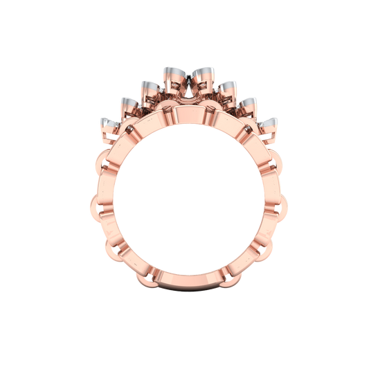Pink Gold-Sirius Lab-Grown Diamond Engagement Ring_view=FRONT
