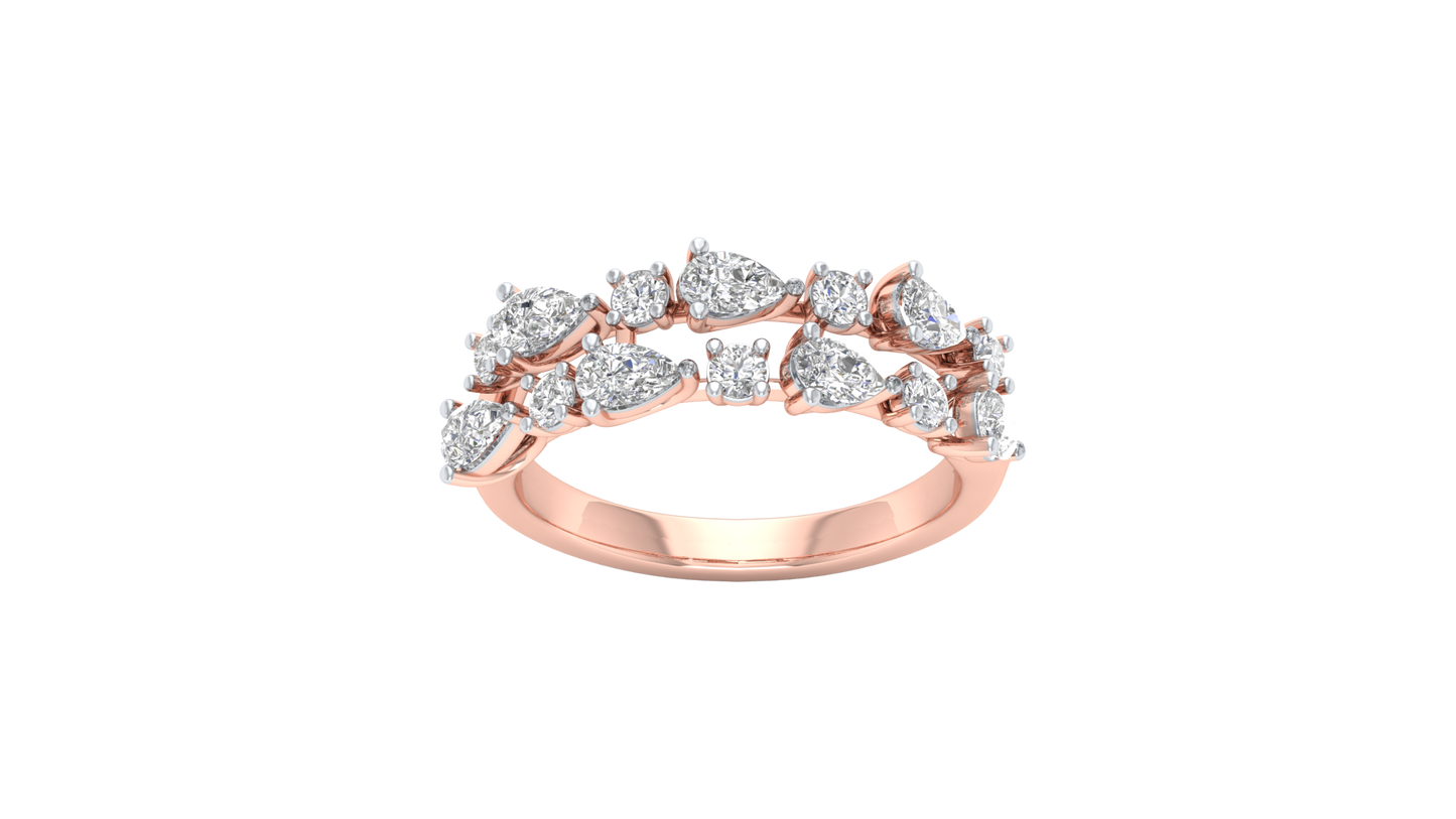 Pink Gold-Whisper Lab-Grown Diamond Engagement Ring_view=TOP