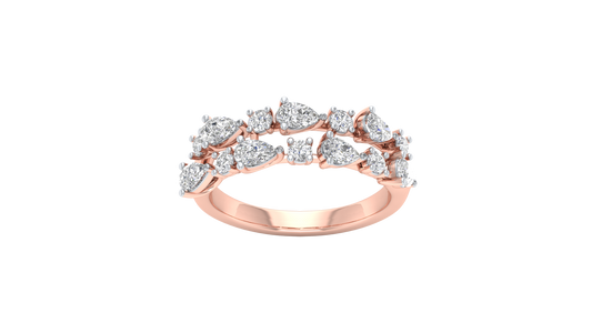 Pink Gold-Whisper Lab-Grown Diamond Engagement Ring_view=TOP