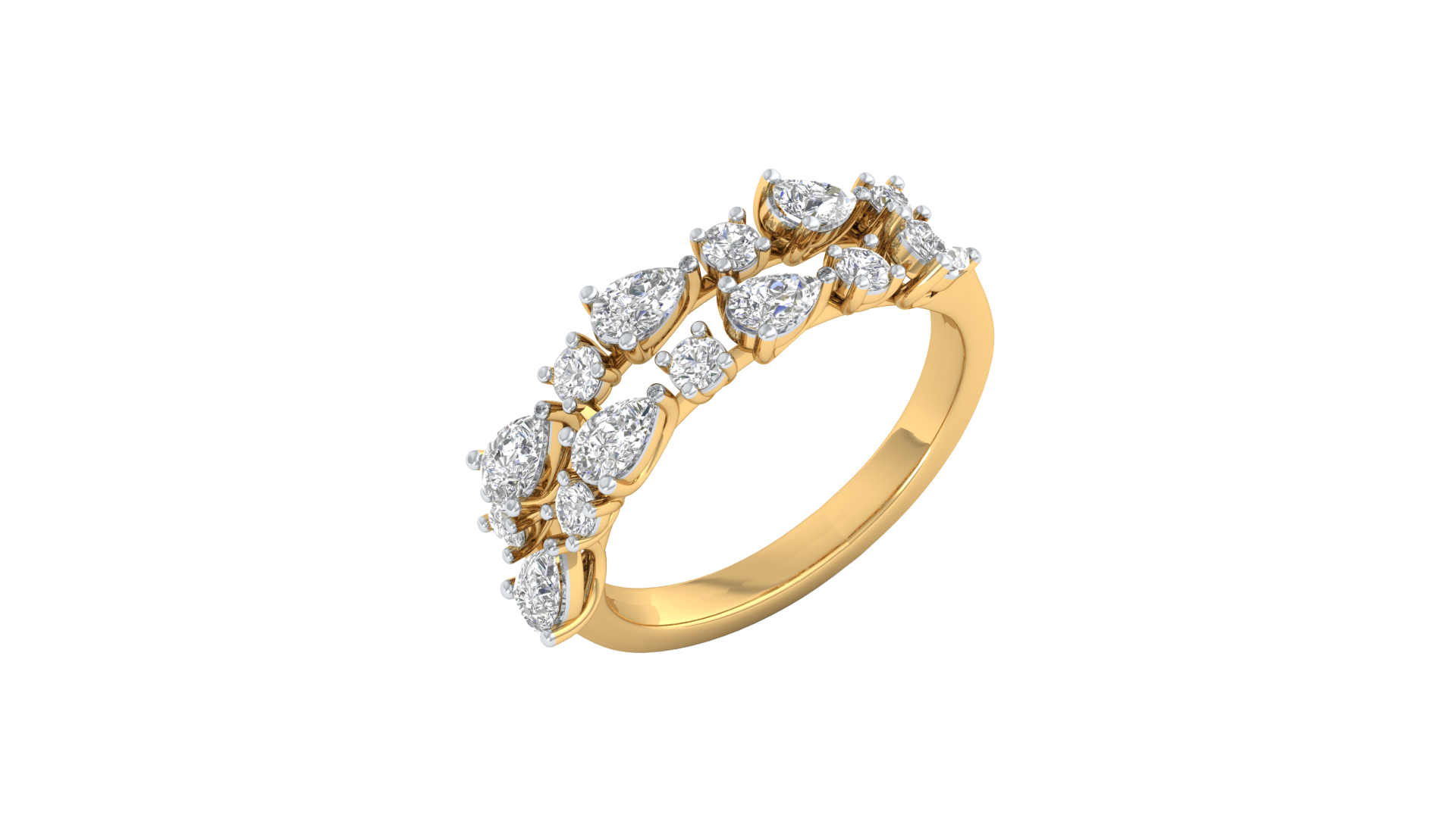 Yellow Gold-Whisper Lab-Grown Diamond Engagement Ring_view=3DV