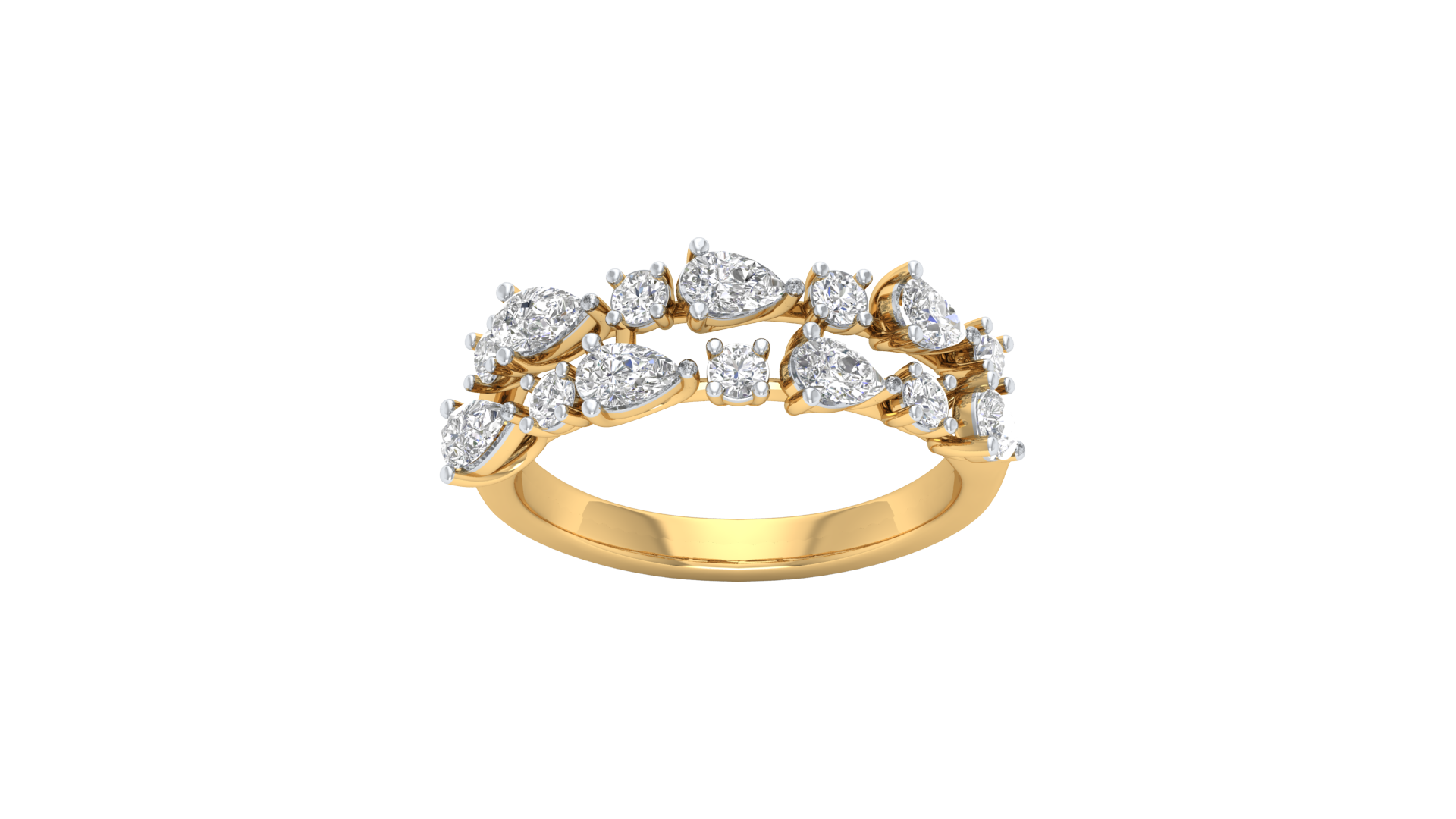 Yellow Gold-Whisper Lab-Grown Diamond Engagement Ring_view=TOP