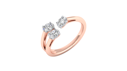 Pink Gold-Meridian Statement Lab-Grown Diamond Engagement Ring_view=3DV