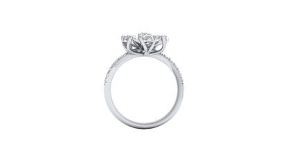 White Gold-Supernova Statement Lab-Grown Diamond Engagement Ring_view=FRONT