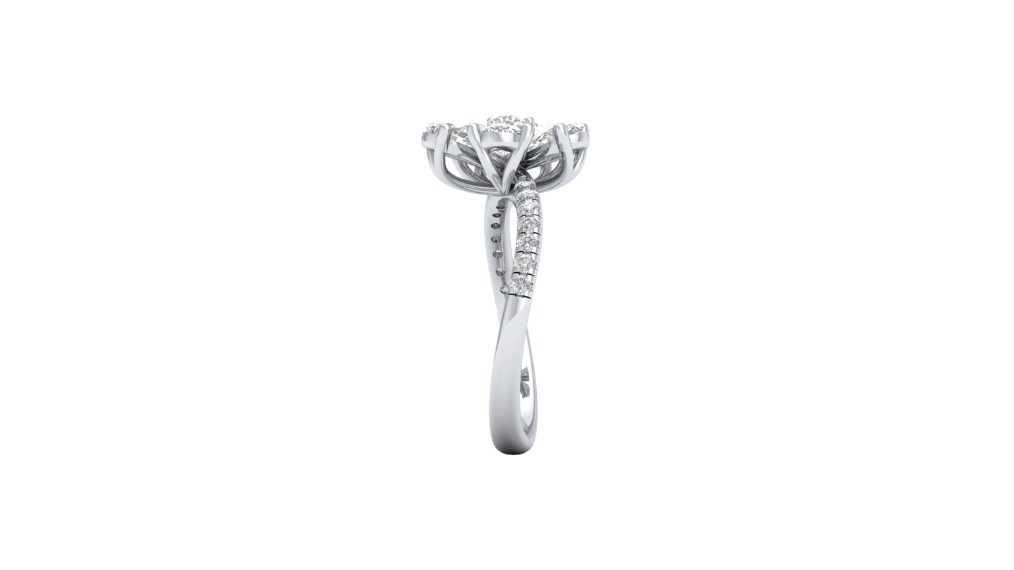 White Gold-Supernova Statement Lab-Grown Diamond Engagement Ring_view=SIDE