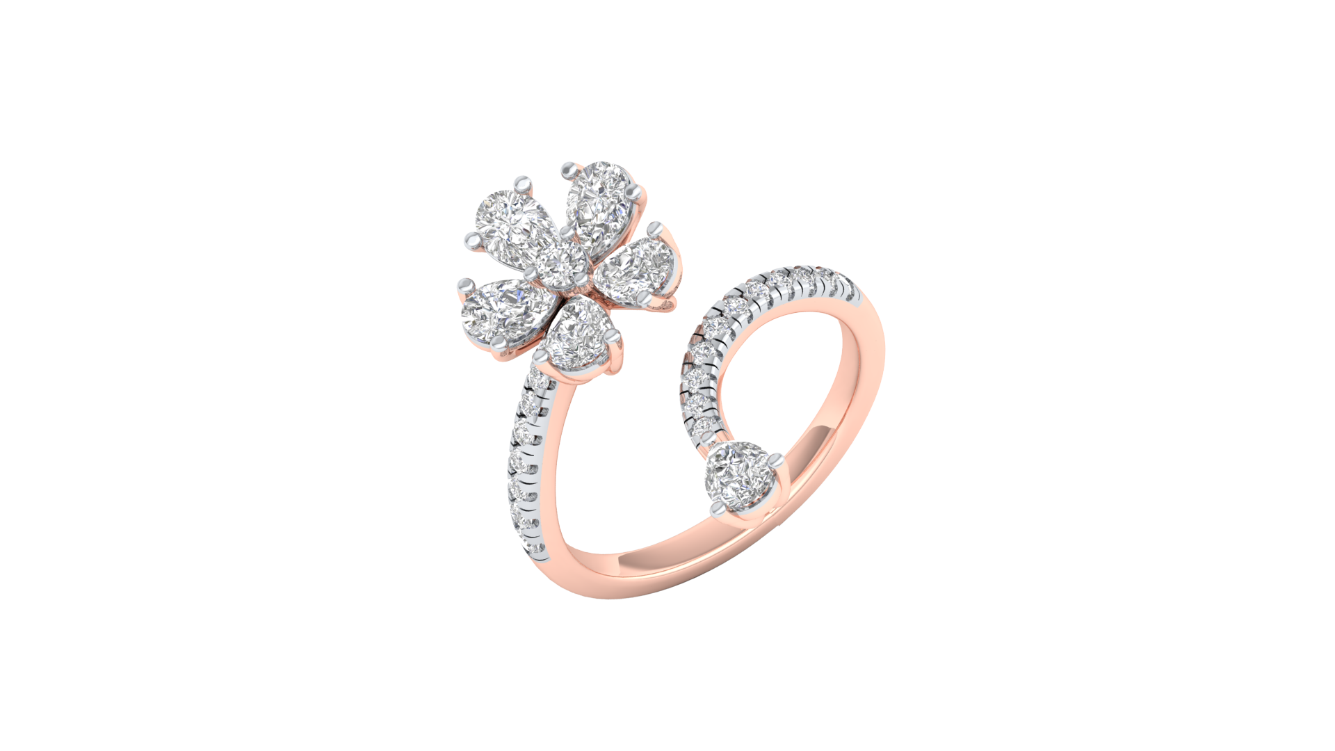 Pink Gold-Gleam Lab-Grown Diamond Engagement Ring_view=3DV