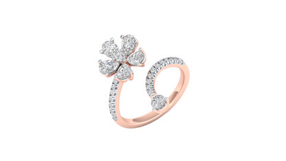 Pink Gold-Gleam Lab-Grown Diamond Engagement Ring_view=3DV