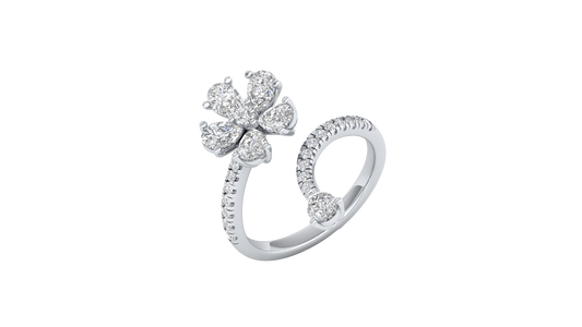 White Gold-Gleam Lab-Grown Diamond Engagement Ring_view=3DV