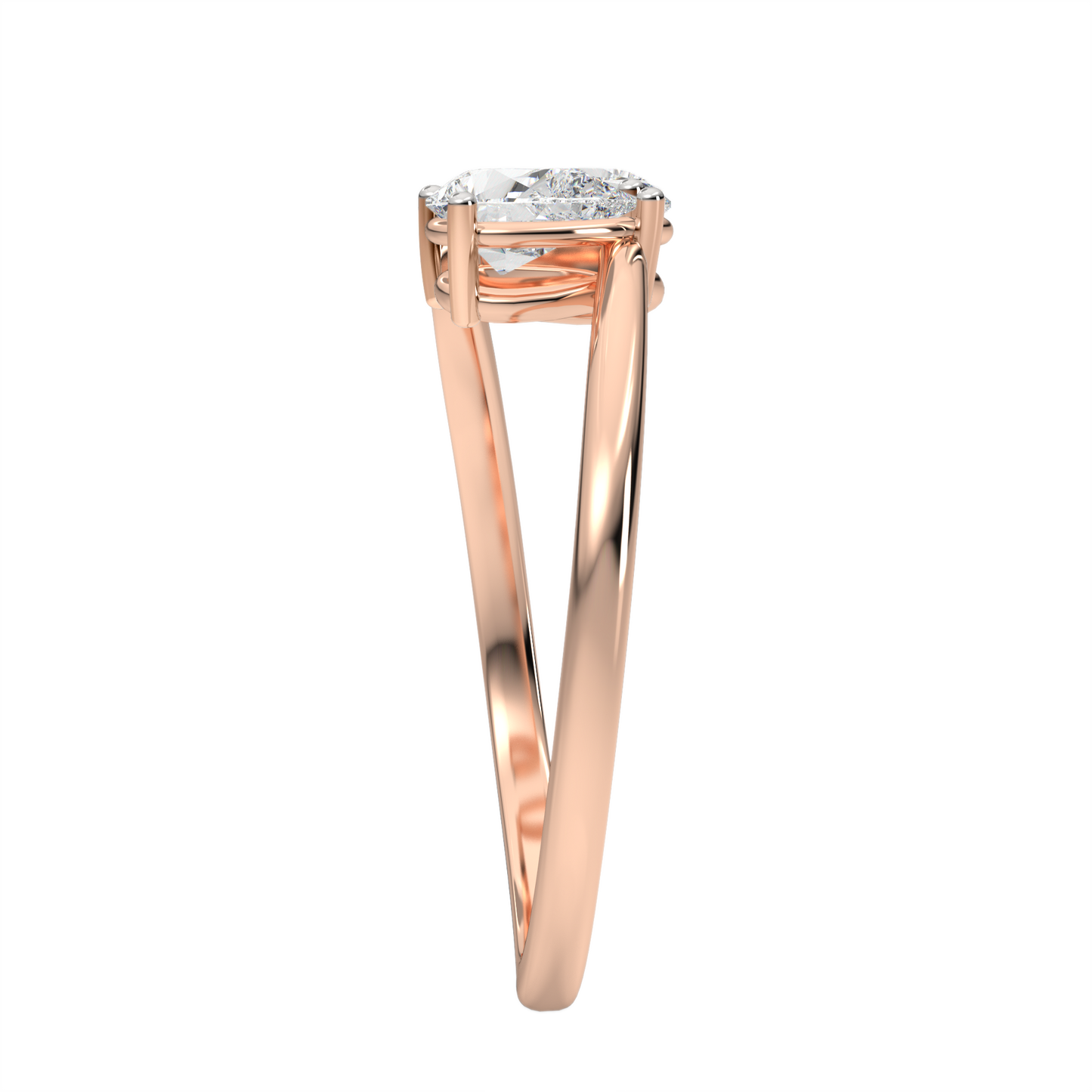 Pink Gold-Nebula Twist Lab-Grown Diamond Cocktail Ring_view=SIDE
