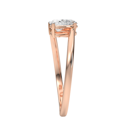 Pink Gold-Nebula Twist Lab-Grown Diamond Cocktail Ring_view=SIDE