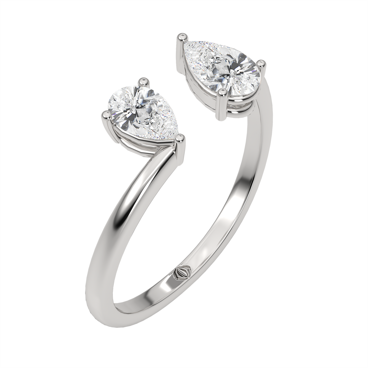 White Gold-Nebula Twist Lab-Grown Diamond Cocktail Ring_view=3DV