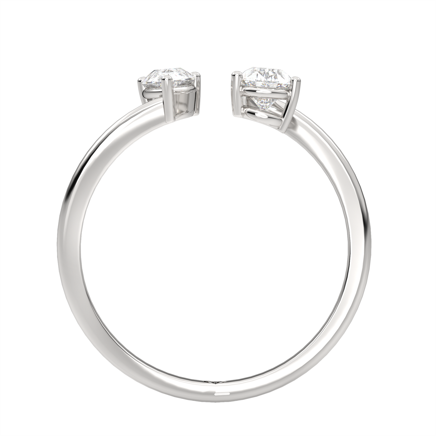 White Gold-Nebula Twist Lab-Grown Diamond Cocktail Ring_view=FRONT